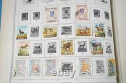 WORLDWIDE A-G 1910s-1960s COLLECTION OF 4700+ STAMPS MINT & USED IN MINKUS ALBUM
