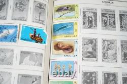 WORLDWIDE A-S 1970s COLLECTION OF 9,000+ STAMPS MINT & USED STORED IN ALBUM