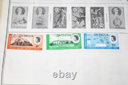 WORLDWIDE A-S 1970s COLLECTION OF 9,000+ STAMPS MINT & USED STORED IN ALBUM
