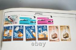 WORLDWIDE A-S 1970s COLLECTION OF 9,000+ STAMPS MINT & USED STORED IN ALBUM