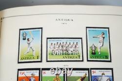 WORLDWIDE A/V 1970s COLLECTION OF 600+ MOSTLY MINT STAMPS STORED IN SCOTT ALBUM