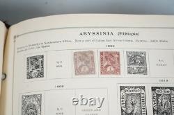 WORLDWIDE A/W 1860s-1940 COLLECTION OF 3,650+ STAMPS MINT & USED IN SCOTT ALBUM