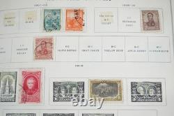 WORLDWIDE A/W 1860s-1940 COLLECTION OF 3,650+ STAMPS MINT & USED IN SCOTT ALBUM