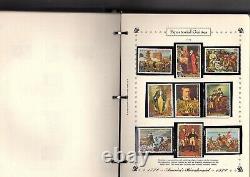 WORLDWIDE AMERICAN BICENTENNIAL COLLECTION IN ALBUM Show Guards 92 stamps bb2
