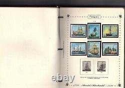 WORLDWIDE AMERICAN BICENTENNIAL COLLECTION IN ALBUM Show Guards 92 stamps bb2