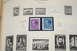 WORLDWIDE B-C 1880s-1970s COLLECTION OF 1,250+ STAMPS MINT & USED IN SCOTT ALBUM