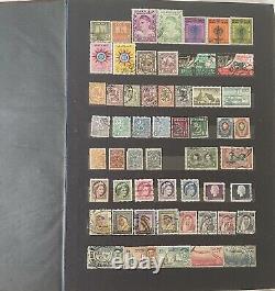 WORLDWIDE COLLECTION IN BOOK ALBUM, 26 COUNTRIES MINT/USED (1100 Stamps)