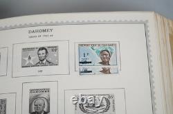 WORLDWIDE D-G 1870s-1970s COLLECTION OF 5000+ STAMPS MINT & USED IN MINKUS ALBUM