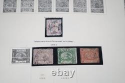 WORLDWIDE E-F 1860s-1980s COLLECTION OF 7500+ STAMPS MINT & USED IN HARRIS ALBUM