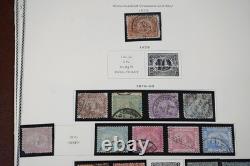 WORLDWIDE E-F 1860s-1980s COLLECTION OF 7500+ STAMPS MINT & USED IN HARRIS ALBUM