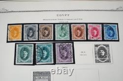 WORLDWIDE E-F 1860s-1980s COLLECTION OF 7500+ STAMPS MINT & USED IN HARRIS ALBUM