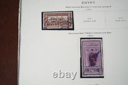WORLDWIDE E-F 1860s-1980s COLLECTION OF 7500+ STAMPS MINT & USED IN HARRIS ALBUM