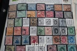 WORLDWIDE E-F 1860s-1980s COLLECTION OF 7500+ STAMPS MINT & USED IN HARRIS ALBUM