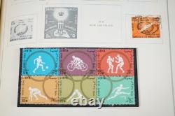 WORLDWIDE K-M 1910s-1970s COLLECTION OF 2,750+ STAMPS MINT & USED IN ALBUM