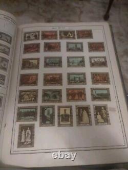 WORLDWIDE Stamp Collection In HE Harris Vintage 1954 Album. Great One! Wow