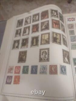 WORLDWIDE Stamp Collection In HE Harris Vintage 1954 Album. Great One! Wow