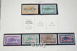 WORLDWIDE U-T 1910s-1970s COLLECTION OF 800+ STAMPS MINT & USED ON ALBUM PAGES