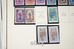 WORLDWIDE U-T 1910s-1970s COLLECTION OF 800+ STAMPS MINT & USED ON ALBUM PAGES