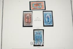 WORLDWIDE U-T 1910s-1970s COLLECTION OF 800+ STAMPS MINT & USED ON ALBUM PAGES