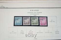 WORLDWIDE U-T 1910s-1970s COLLECTION OF 800+ STAMPS MINT & USED ON ALBUM PAGES