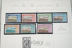 WORLDWIDE U-T 1910s-1970s COLLECTION OF 800+ STAMPS MINT & USED ON ALBUM PAGES