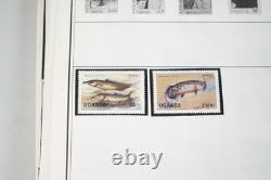 WORLDWIDE U-T 1910s-1970s COLLECTION OF 800+ STAMPS MINT & USED ON ALBUM PAGES