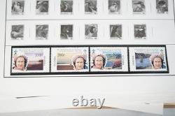 WORLDWIDE U-T 1910s-1970s COLLECTION OF 800+ STAMPS MINT & USED ON ALBUM PAGES