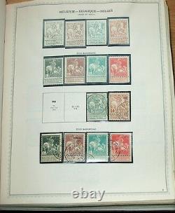 WOW! Large Belgium Stamp Collection. Mint & Used. CAT. VALUE $5,000,000+++