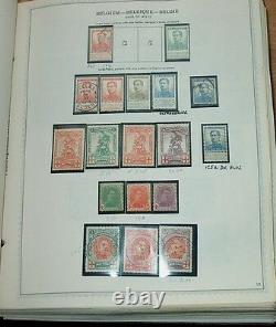 WOW! Large Belgium Stamp Collection. Mint & Used. CAT. VALUE $5,000,000+++