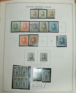 WOW! Large Belgium Stamp Collection. Mint & Used. CAT. VALUE $5,000,000+++