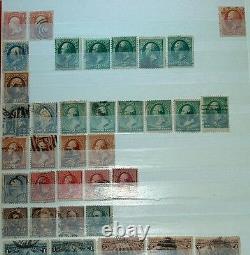 WOW! Many Stamps In Album United States Used & Mint Collection 1000's Of Stamps