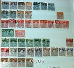 WOW! Many Stamps In Album United States Used & Mint Collection 1000's Of Stamps