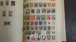 WW A Ven. Stamp collection in Minkus album to'60 or so with 7,500 stamps