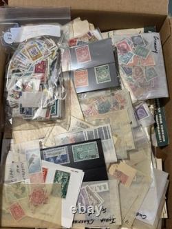 WW Stamps & More in Amazing Box Lot M&U Better! Not all Shown-2229/319