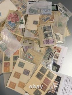 WW Stamps & More in Amazing Box Lot M&U Better! Not all Shown-2229/319