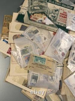 WW Stamps & More in Amazing Box Lot M&U Better! Not all Shown-2229/319