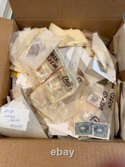 WW Stamps in a Massive Box Lot M&U Thousands! 12x12x6 Box 315-2215