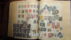 WW collection in 2 volumes Scott intl to 49 est 15-16K PLUS or so stamps