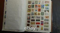 WW huge stamp collection in Harris album est many 1000s or so stamps G to I