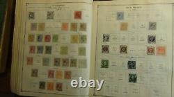 WW stamp collection In Scott int'l album copyright 1935 with est. 11,000 stamps