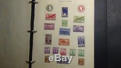 WW stamp collection in 10 Vol. Homemade albums With 7,500 stamps