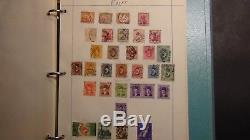 WW stamp collection in 10 Vol. Homemade albums With 7,500 stamps