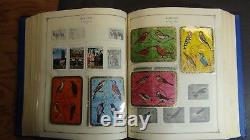 WW stamp collection in 10 Vol. Scott Int'l albums with many 10,000's scattered'76