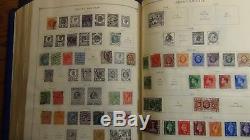 WW stamp collection in 10 Vol. Scott Int'l albums with many 10,000's scattered'76