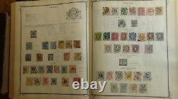 WW stamp collection in 3 Vol Brown Scott Int'l albums with4,100 most pre 1900