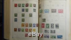 WW stamp collection in 3 Vol. Scott Int'l albums with est 5,500 scattered'54