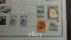 WW stamp collection in Harris Traveler album with 2,400 or so stamps