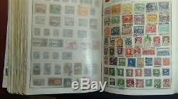 WW stamp collection in Huge loaded Citation album with est. 25-30k stamps A J