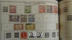 WW stamp collection in Minkus Comprehensive album with 1,000s or so stamps to'53