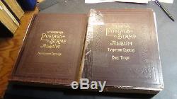 WW stamp collection in Scott Int'l BROWN Albums 2 vol, Part 1 and 3